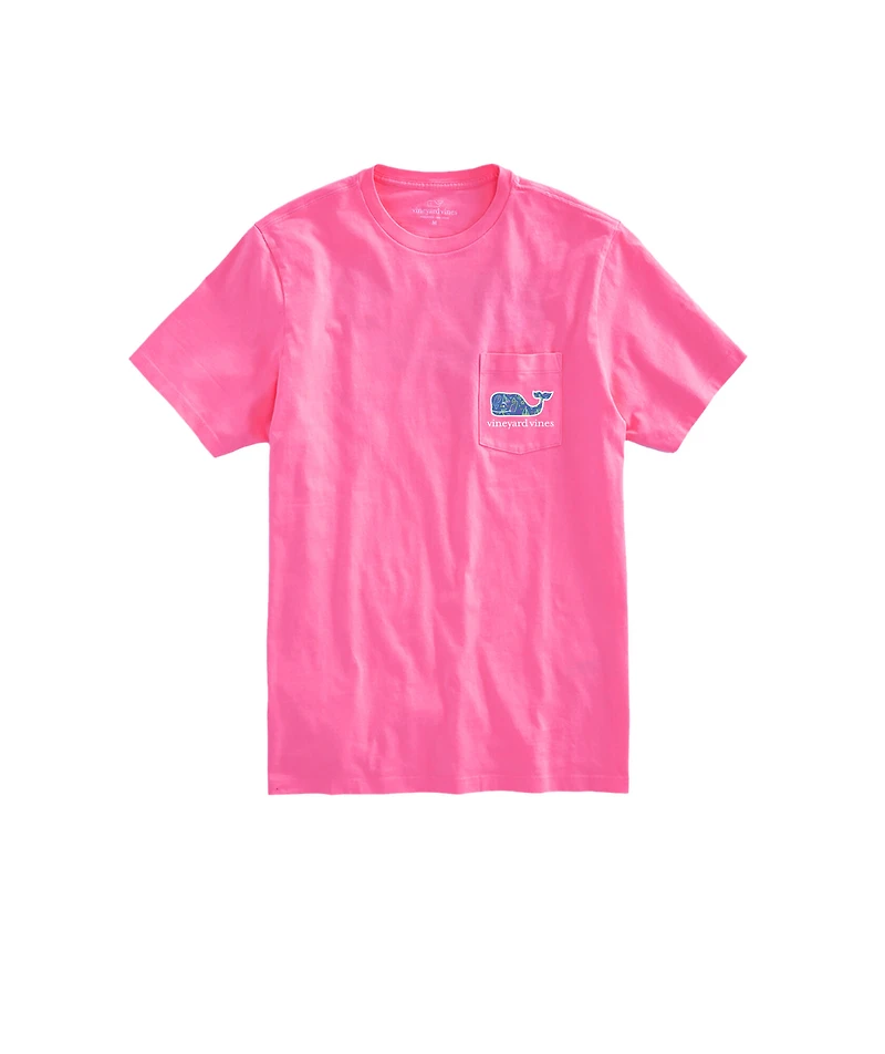 OUTLET Women's Good Vibes Whale Short-Sleeve Pocket Tee
