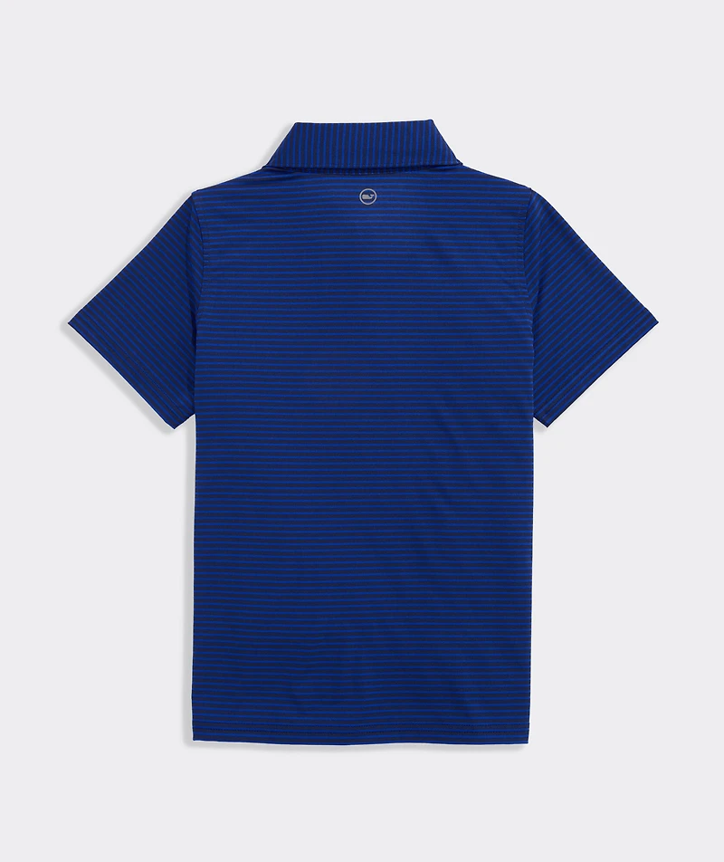 Boys' Bradley Stripe Sankaty Performance Polo