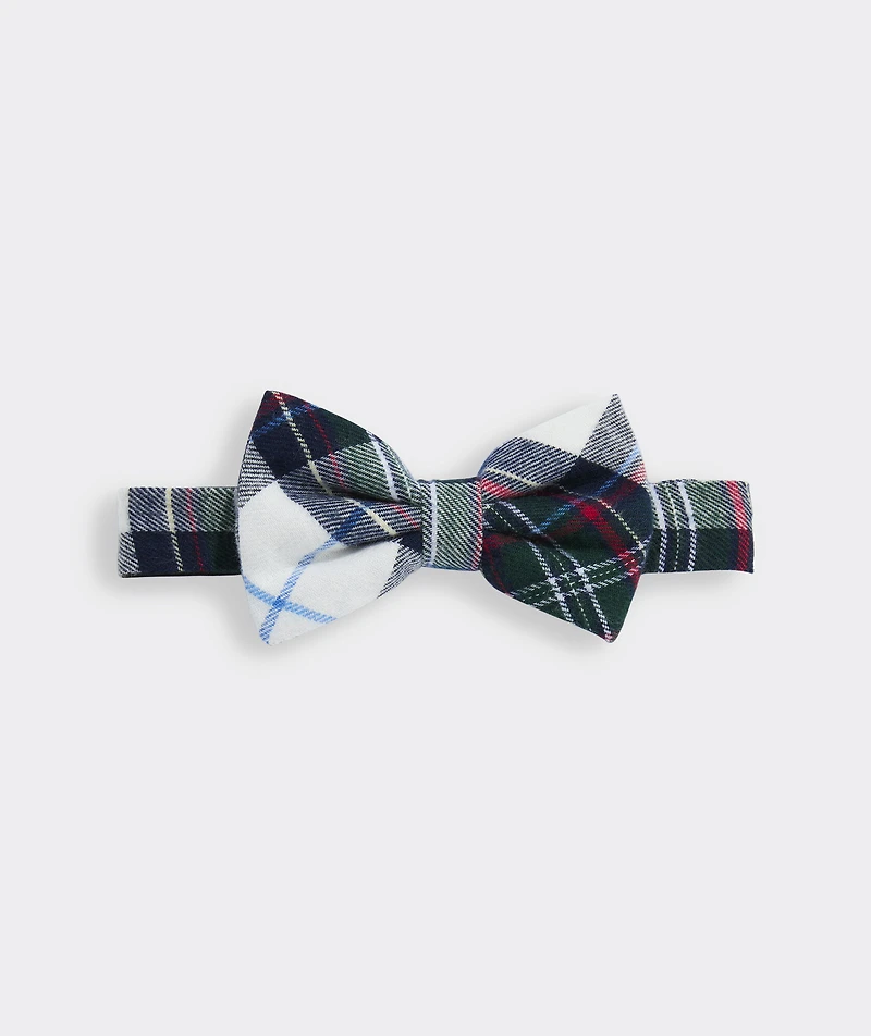Boys' Tartan Flannel Bow Tie