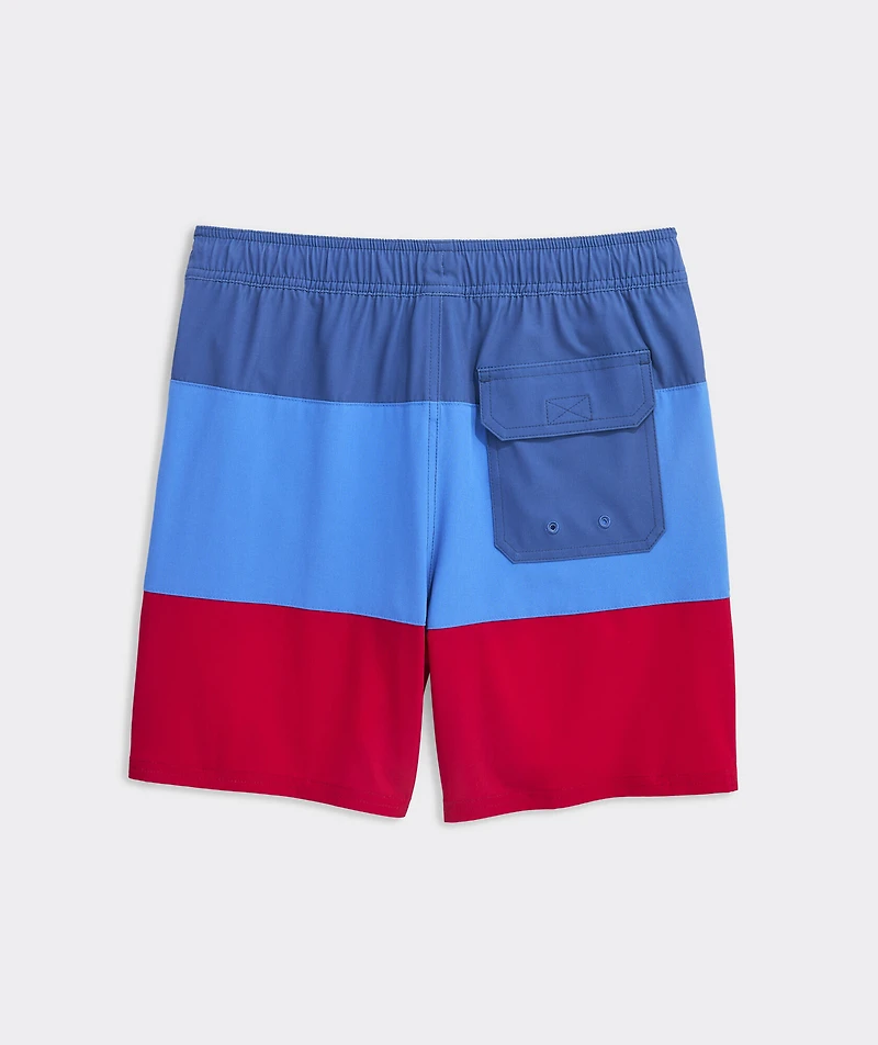 Boys’ Colorblock Chappy Swim Trunks