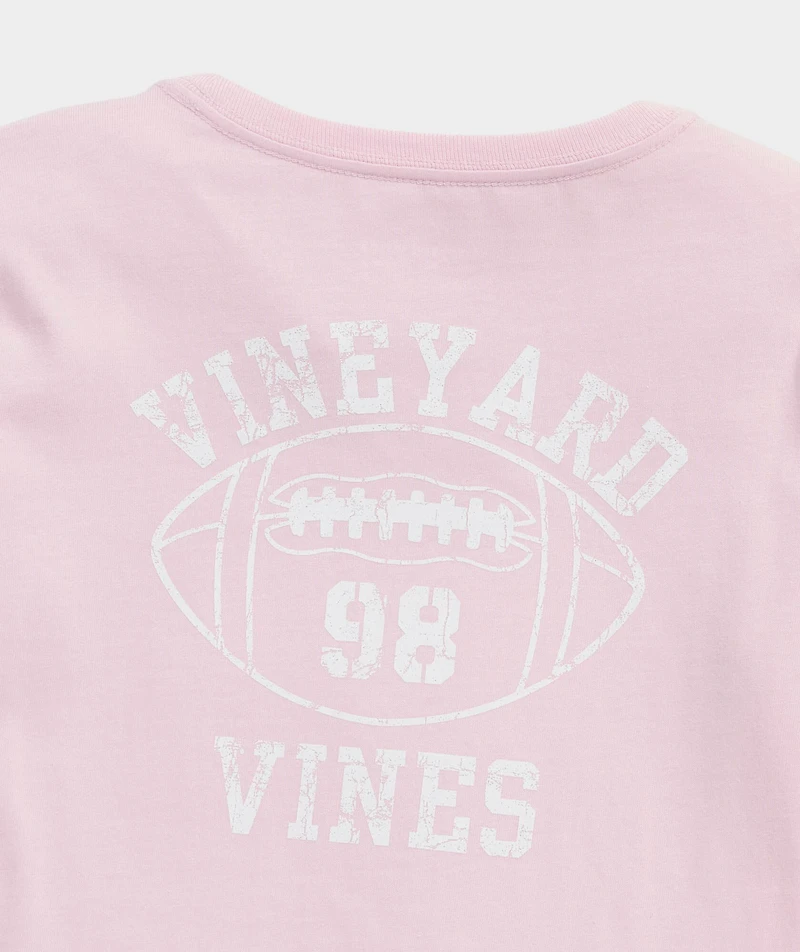 Girls' VV 98 Football Long-Sleeve Pocket Tee