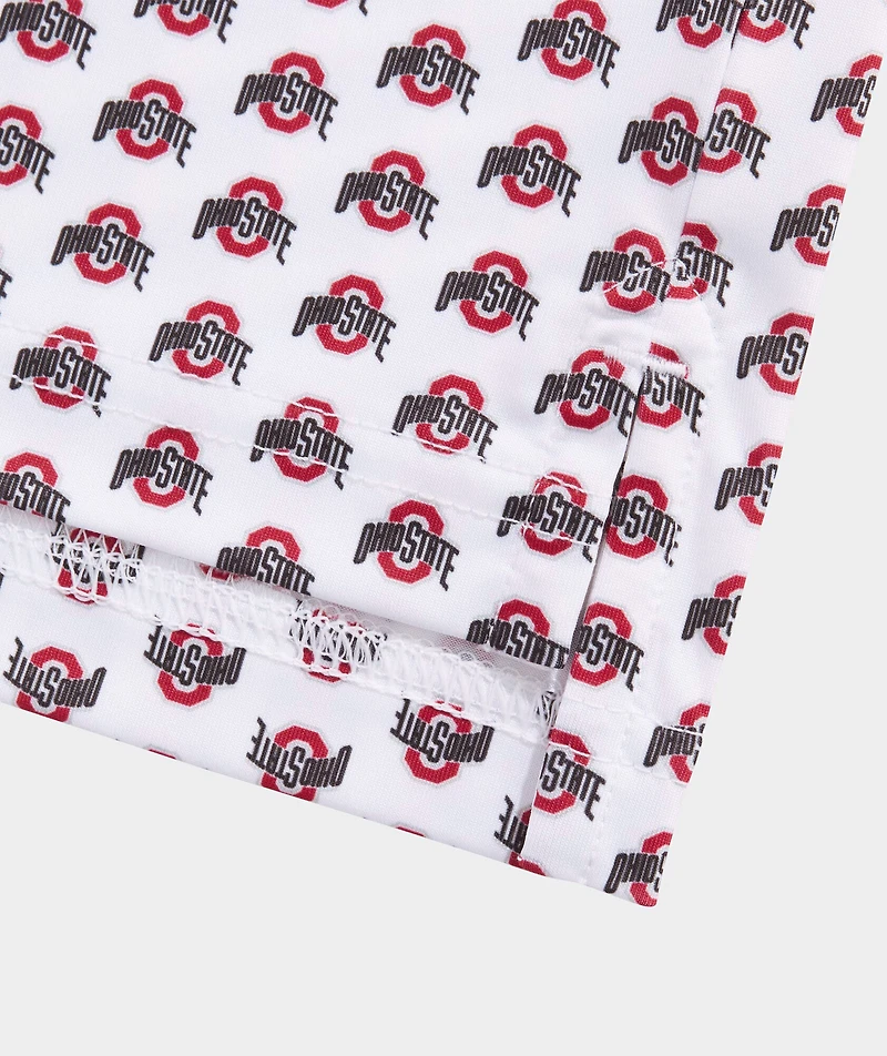 The Ohio State University Men's Printed Sankaty Polo