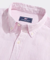 Surfside Solid Linen Shirt