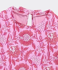 Girls' Ruffle Scoop One-Piece