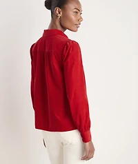 Corduroy Popover Shirt