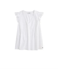 OUTLET Women's Pintuck Top