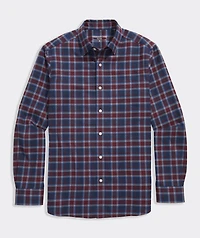 Jethro Plaid Performance Brushed Tech Twill Shirt