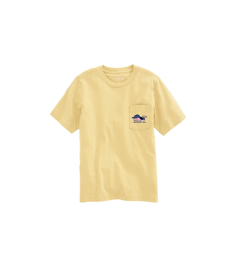 OUTLET Boys' First Day of School Whale Short-Sleeve Pocket Tee