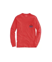 OUTLET Soccer Ball Long-Sleeve Pocket Tee