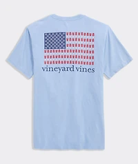 Drift Dye Beer Pong Flag Short-Sleeve Pocket Tee