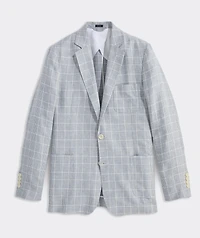 Helmsman Plaid Linen Blazer