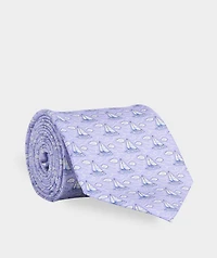 Classic Sailboat Silk Tie