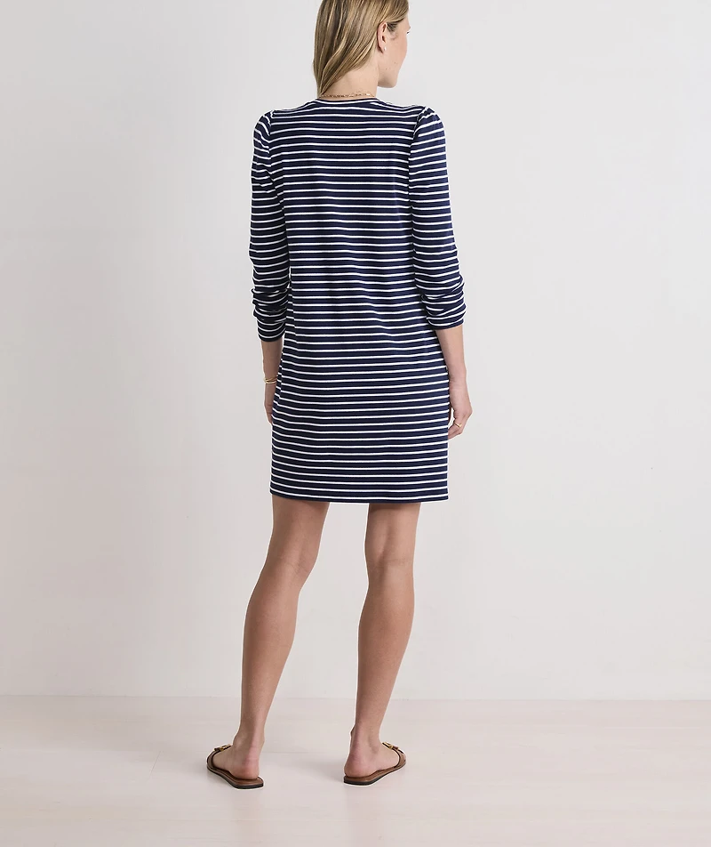 Deluxe Puff-Sleeve Mini Dress