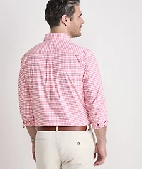 Skysail Gingham Performance Cotton Shirt