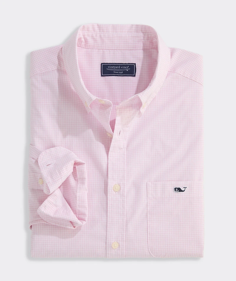 Anegada Gingham Perfect Wash Poplin Shirt