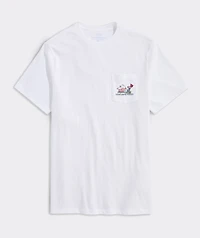 Golfer Whale Short-Sleeve Pocket Tee
