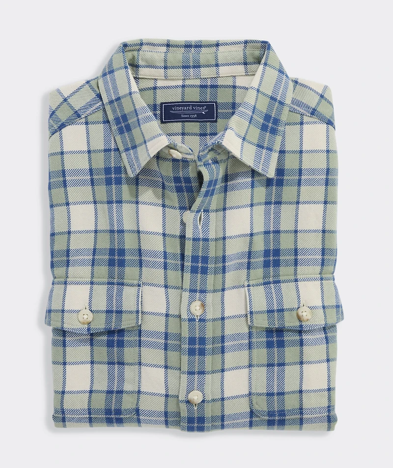 Wyers Plaid Midweight Twill Utility Shirt