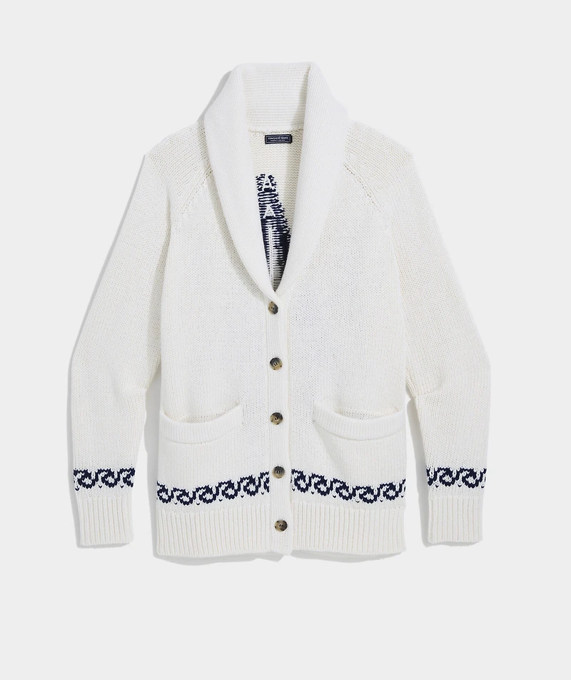 Sail Cotton Shawl Cardigan