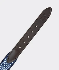 Boys' Classic Whale Canvas Club Belt
