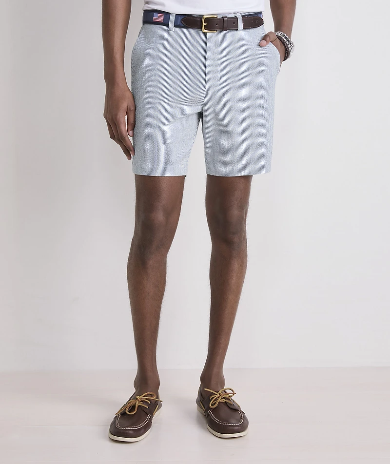 7 Inch Seersucker Breaker Shorts