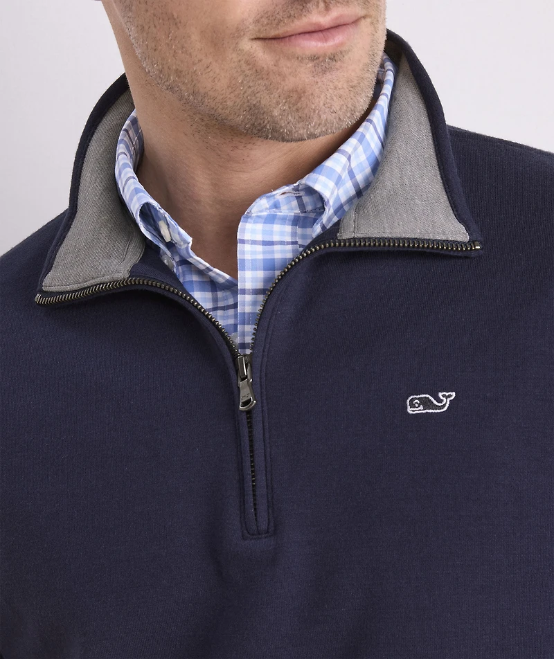 Solid Saltwater Quarter-Zip