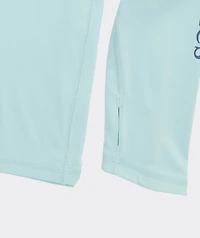Boys' Whale Outline Harbor Sun Performance Hoodie Tee
