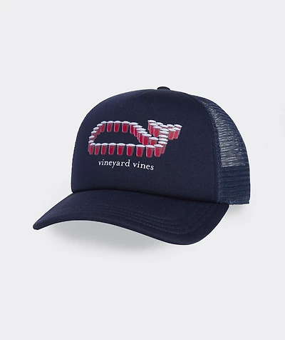 Pong Whale Foam Trucker Hat