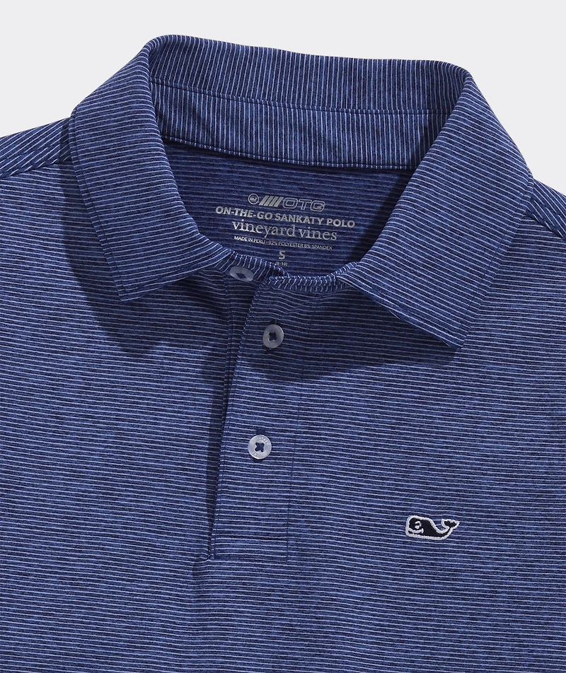 Boys' St. Jean Stripe Sankaty Performance Polo
