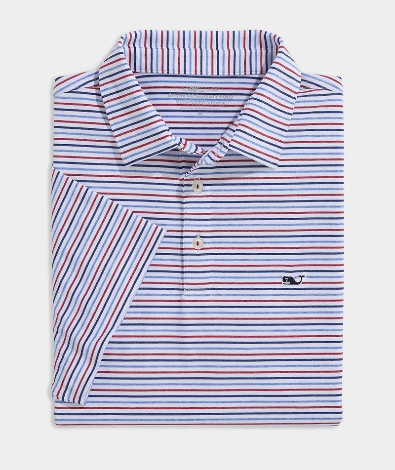 Multi-Bradley Stripe Sankaty Polo