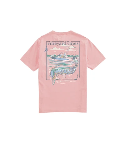 OUTLET Fishing Short-Sleeve Pocket Tee