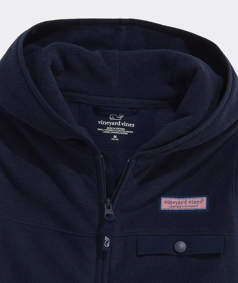 Boys' Harbor Fleece Full-Zip Hoodie Jacket