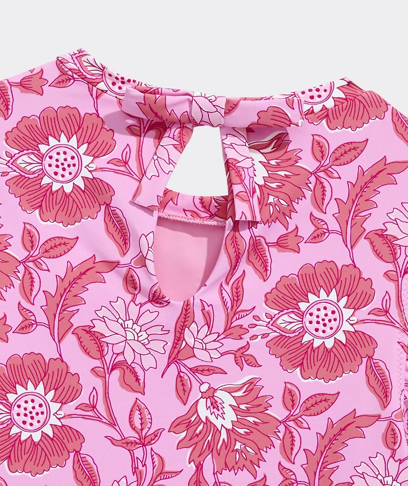 Girls' Ruffle Scoop One-Piece