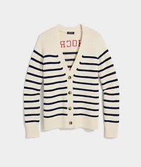 Head Of The Charles® Women's Breton Stripe Cardigan