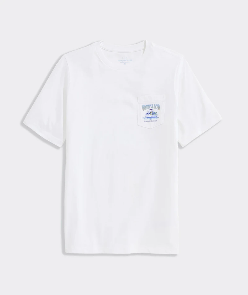 Kids' Grateful Dead x vineyard vines Dancin' Bearfoot Short-Sleeve Pocket Tee