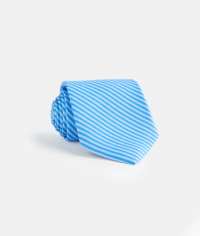 Striped Printed Tie