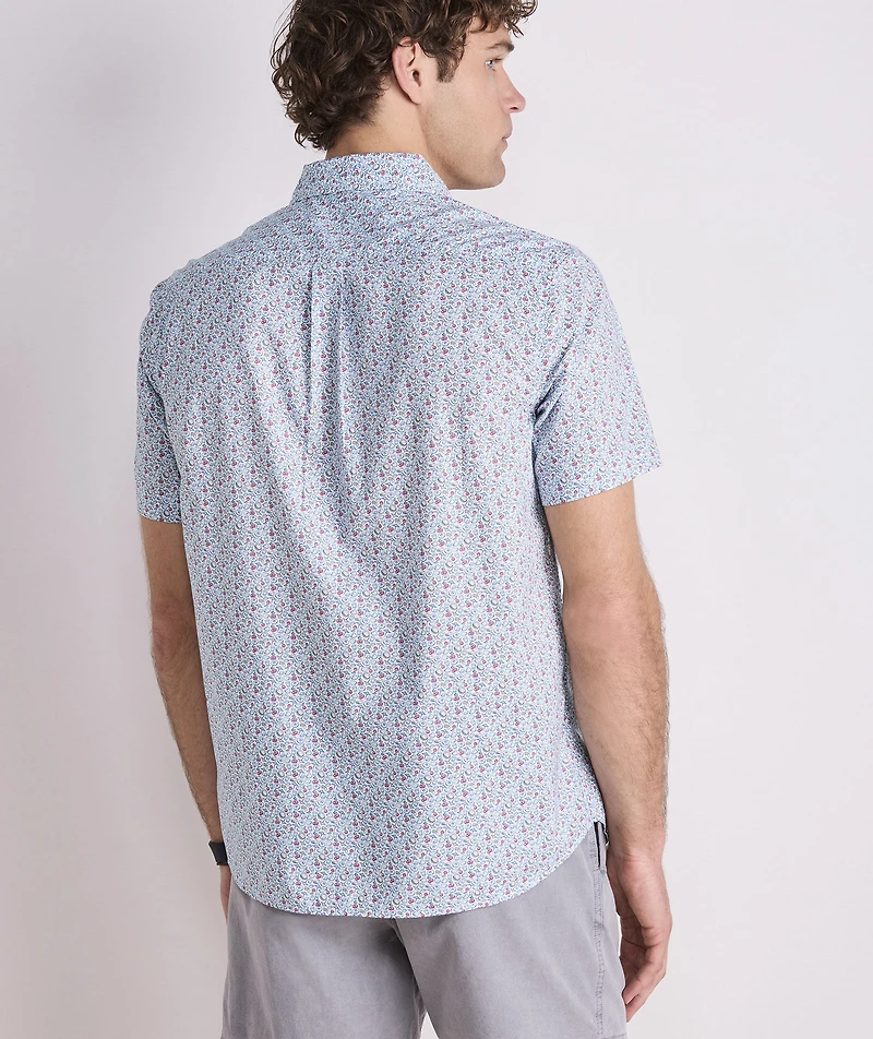 Painkiller Cotton Madras Short-Sleeve Shirt