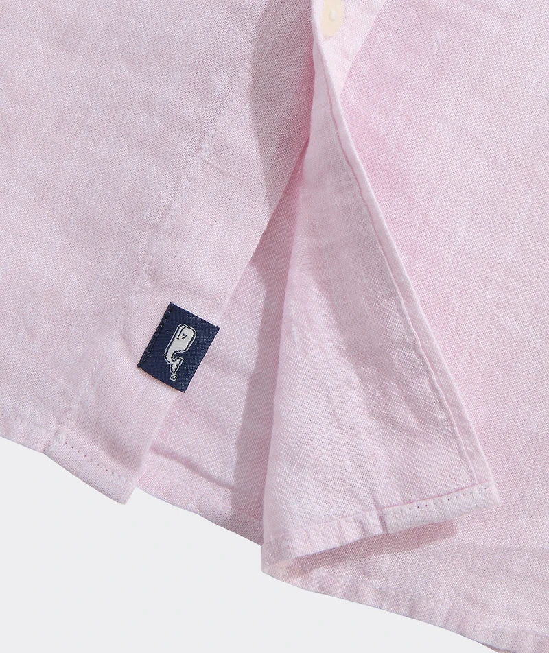 Surfside Solid Linen Shirt