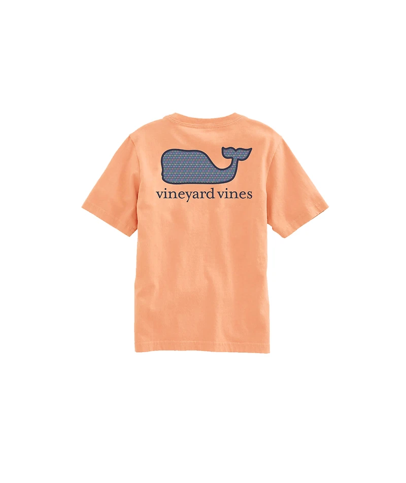 OUTLET Boys' Whale Dot Short-Sleeve Pocket Tee