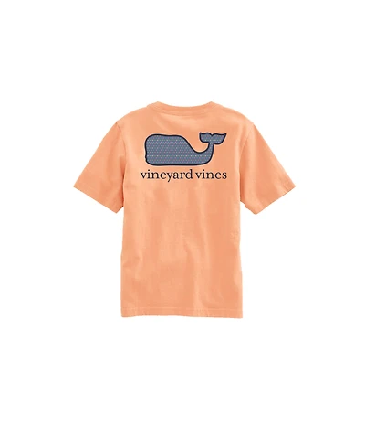 OUTLET Boys' Whale Dot Short-Sleeve Pocket Tee