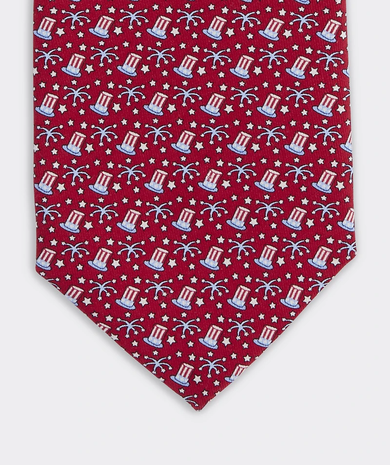 Fourth Of July Silk Tie