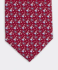 Fourth Of July Silk Tie