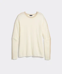 Seaspun Cashmere Colorblock Crewneck Sweater