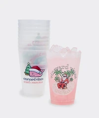 Printed Holiday Stacking Cups