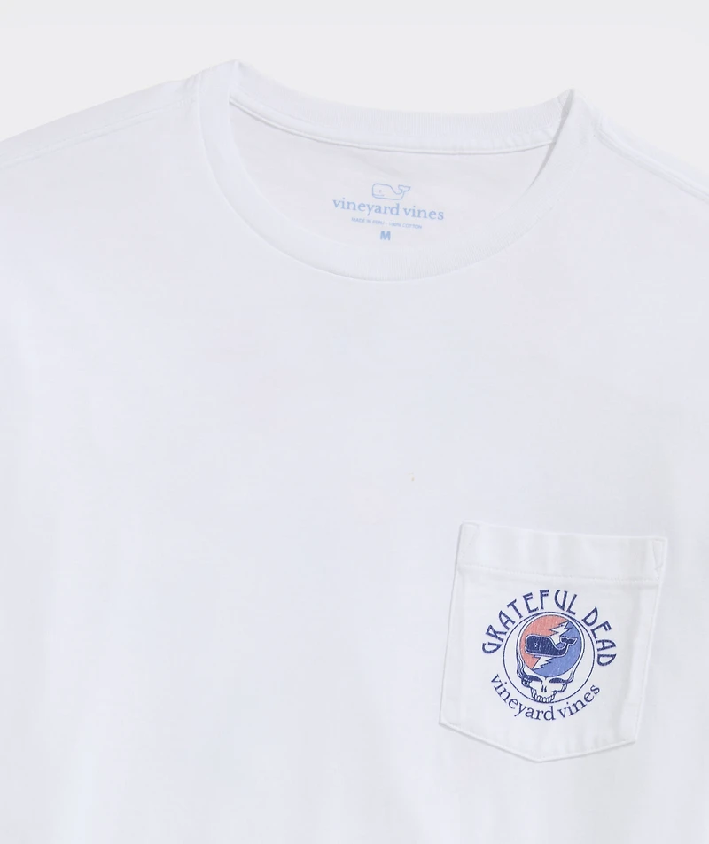 Grateful Dead x vineyard vines Dancing Bears Long-Sleeve Pocket Tee