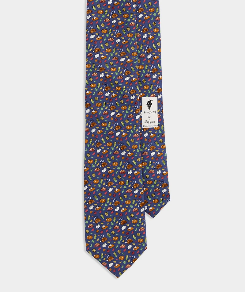 Thanksgiving Essentials Silk Tie