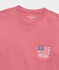 Head Of The Charles® Rowing Flag Long-Sleeve Pocket Tee