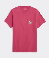 Lobster Bake Whale Short-Sleeve Pocket Tee