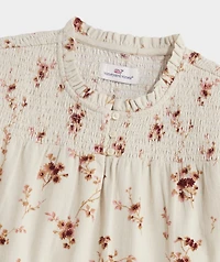 Girls' Tiered Corduroy Dress