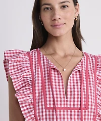 Ainsley Lobster Embroidered Dress