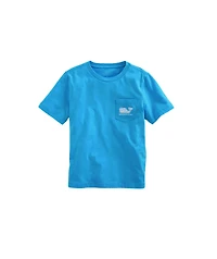 OUTLET Kids' Tropical Whale Fill Short-Sleeve Pocket Tee